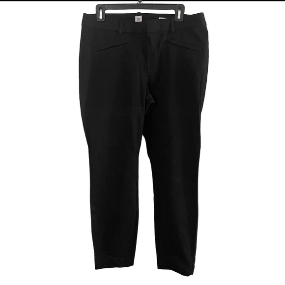 GAP Pants - Gap Women’s Curvy Skinny Ankle Black Pants Size 12